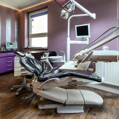 Gabinet endodontyczny w klinice stomatologicznej dental salon